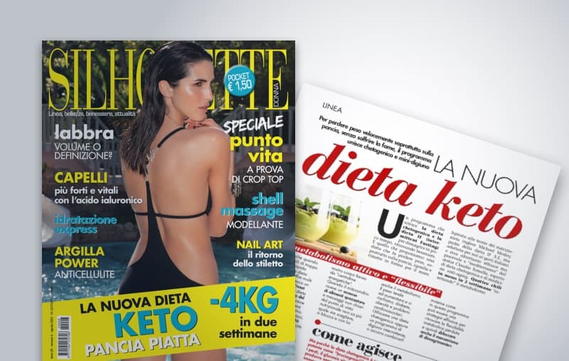 Nuova Dieta KETO, pancia piatta: articolo su Silhouette Donna